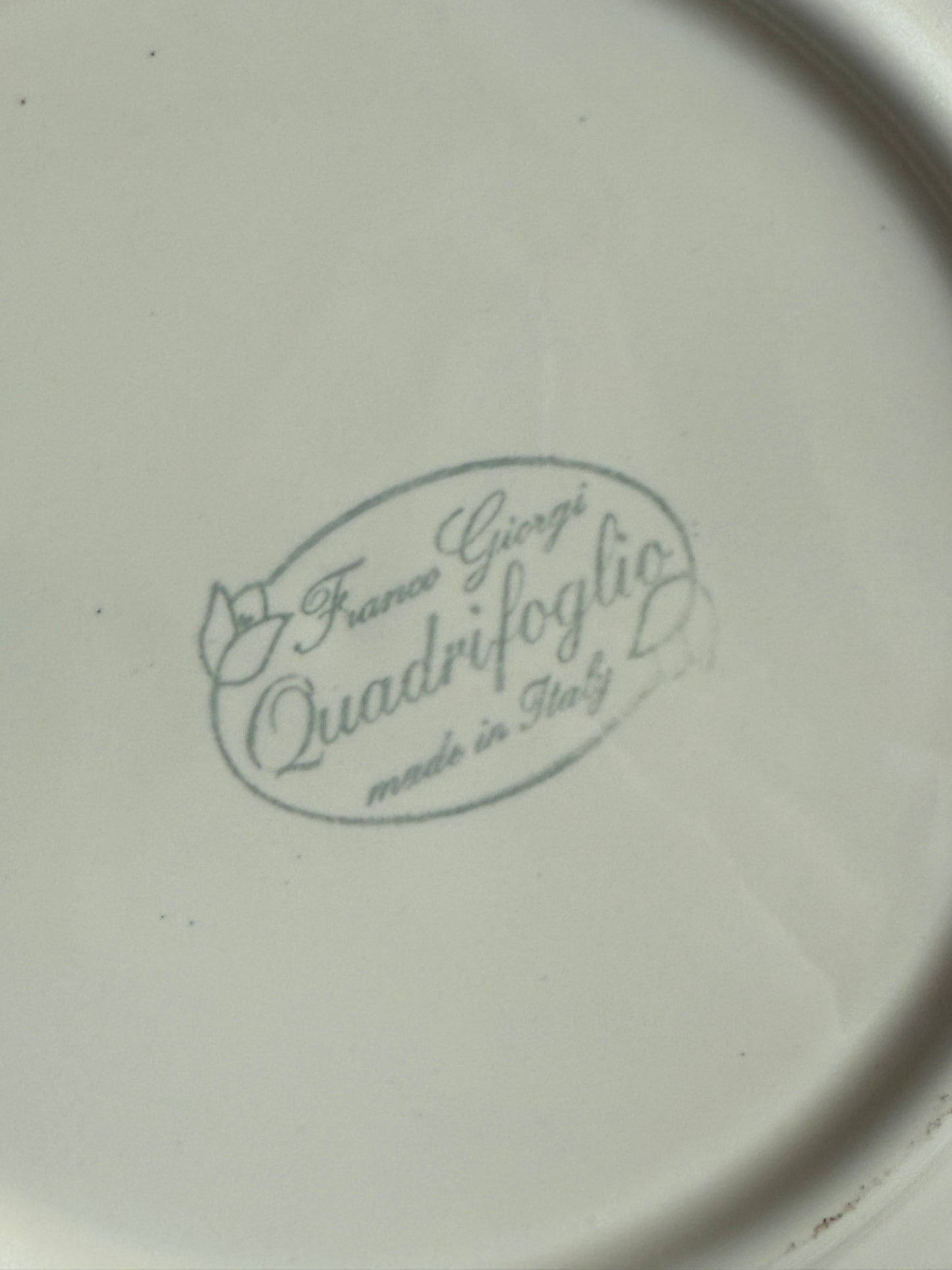 Italienske middagstallerkner, 8 stk