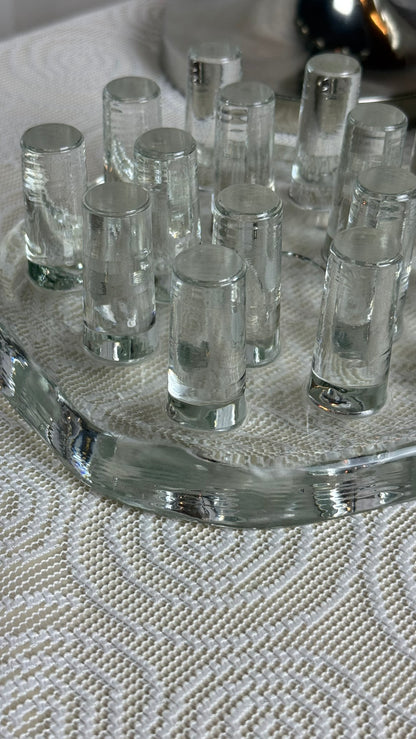 Tepottevarmer i massivt glas