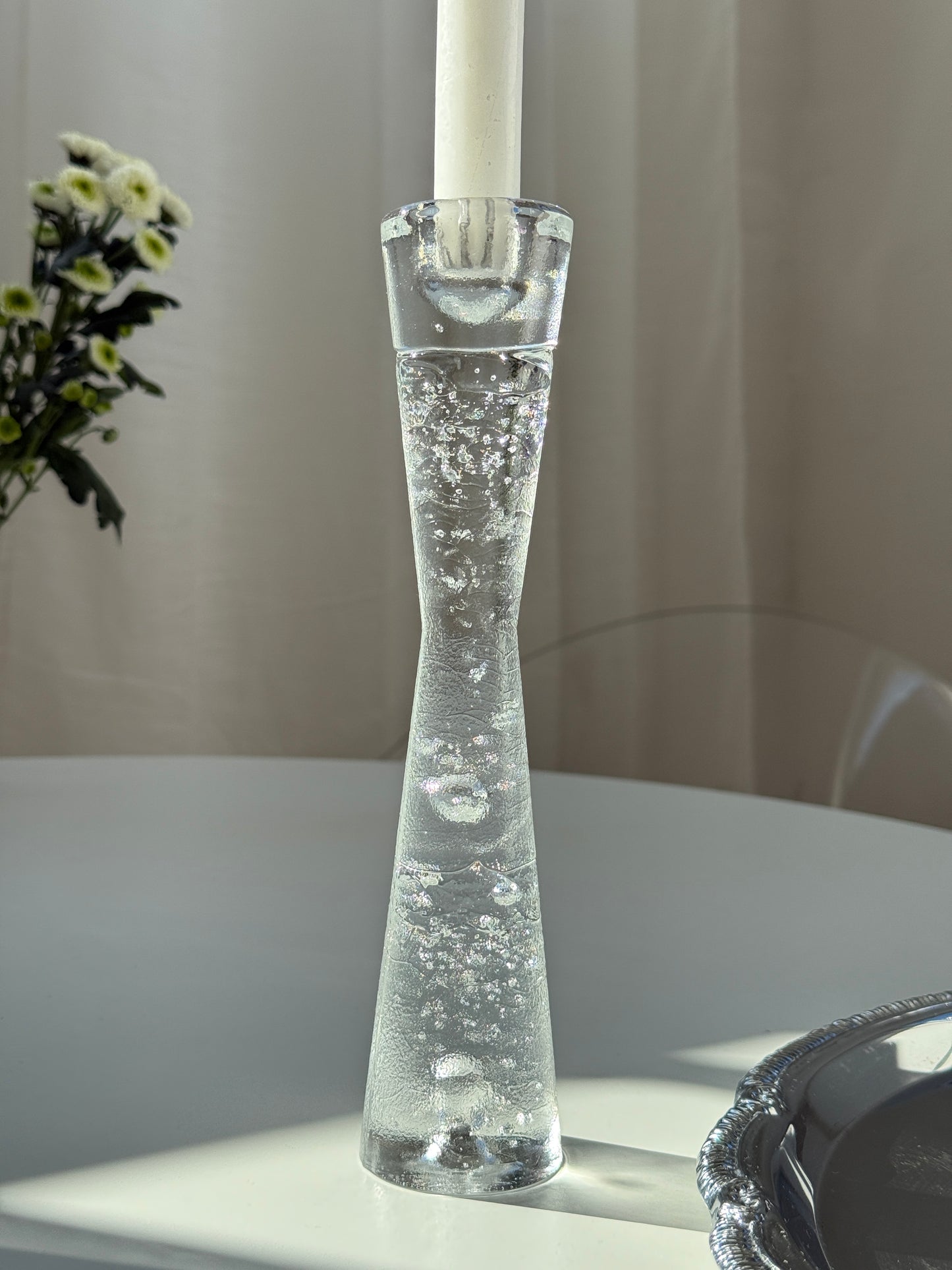 Lysestage med bobler