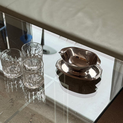 Sovseskål i rustfrit stål