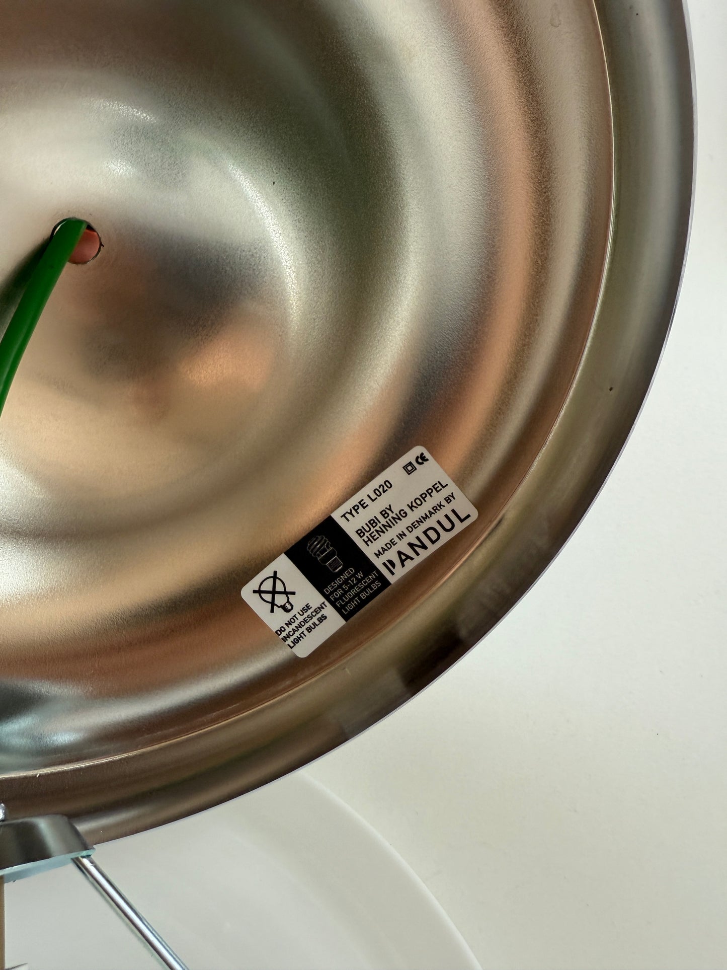 Bubi lampe af Henning Koppel, 1972