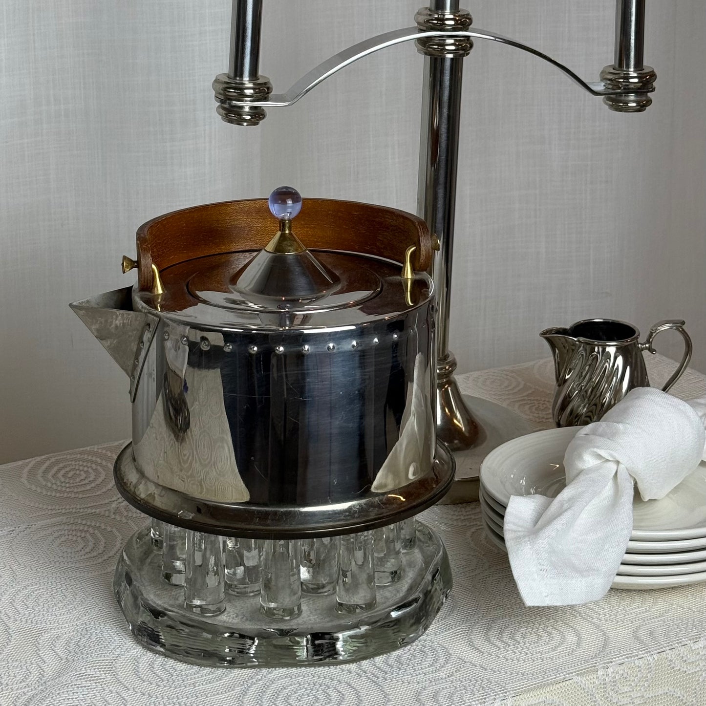 Tepottevarmer i massivt glas