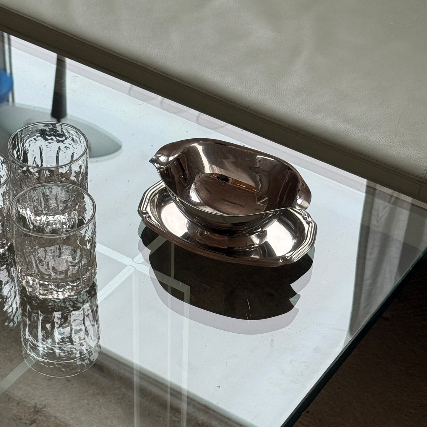 Sovseskål i rustfrit stål