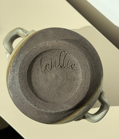 Keramik krukke m. hanke