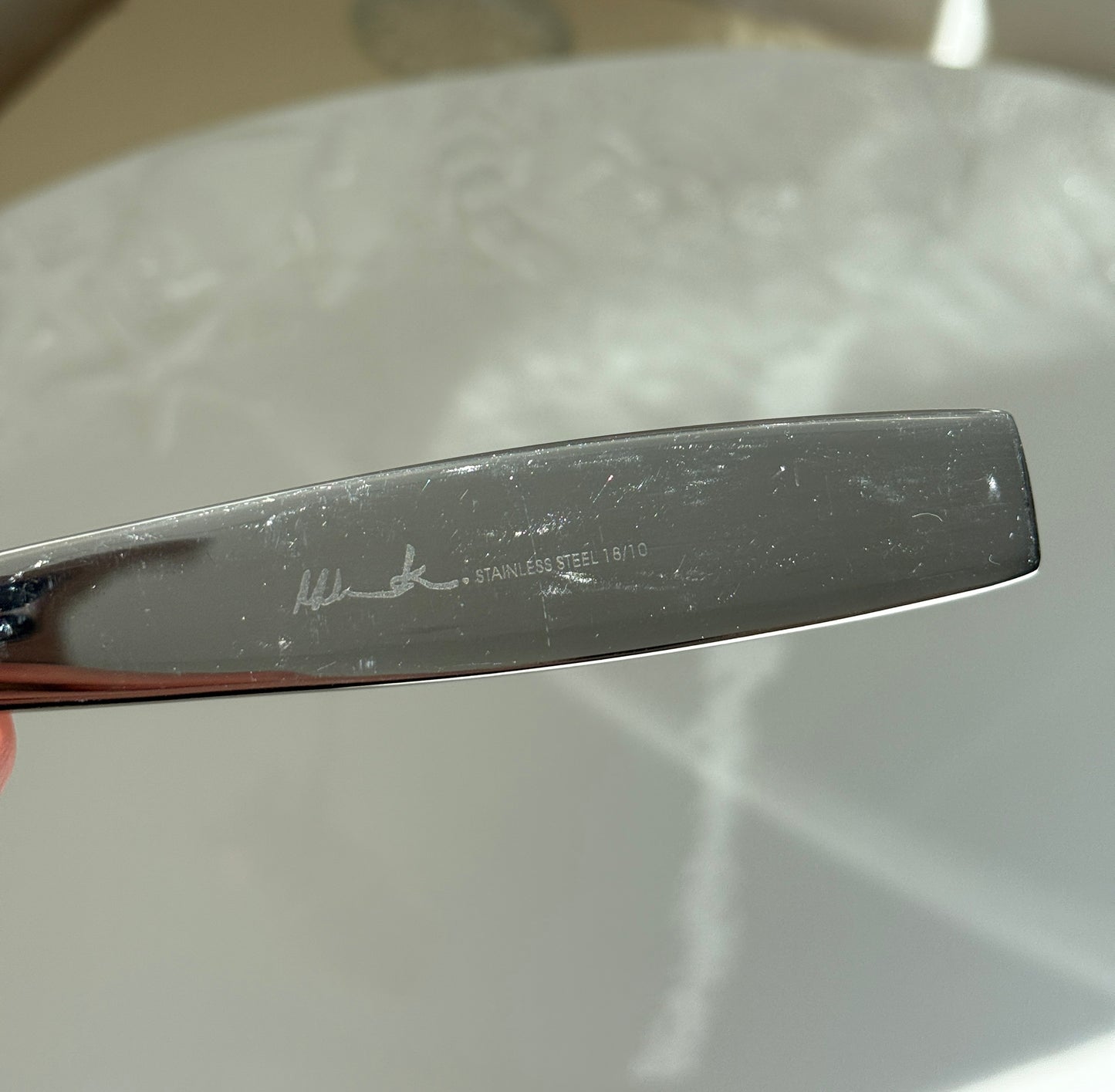 Serveringsbestik i rustfrit stål