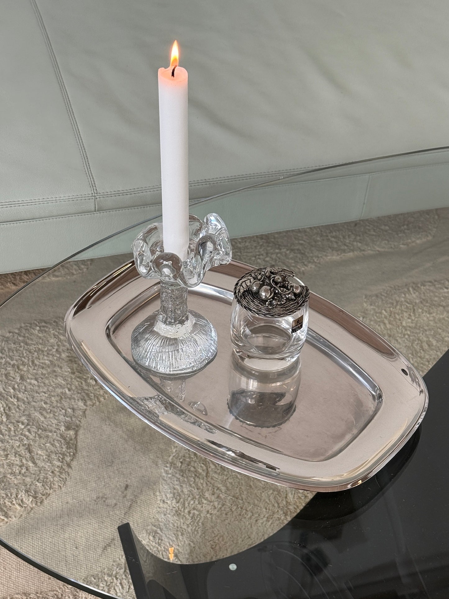 Alessi serveringsfad, rustfrit stål