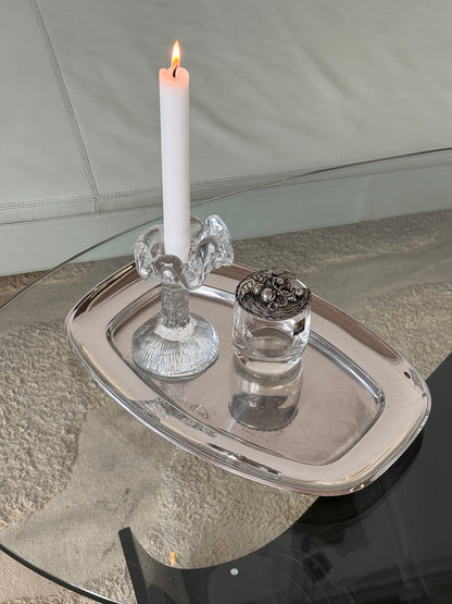 Alessi serveringsfad, rustfrit stål