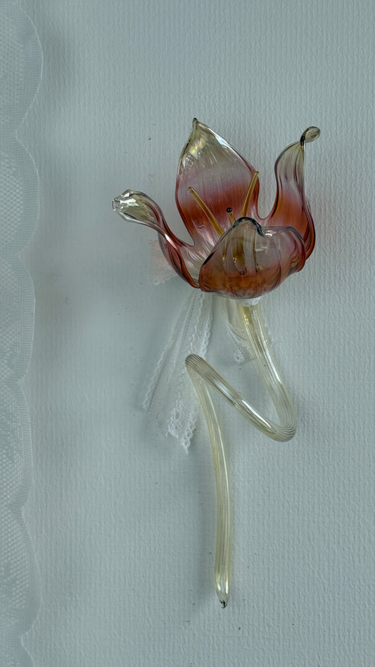 Murano glasblomst