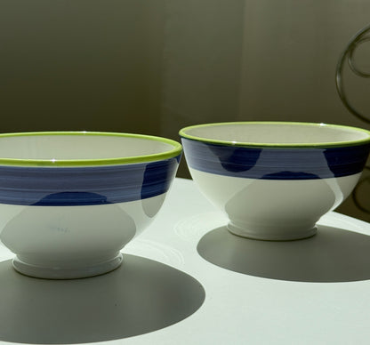 Italienske fajanceskåle