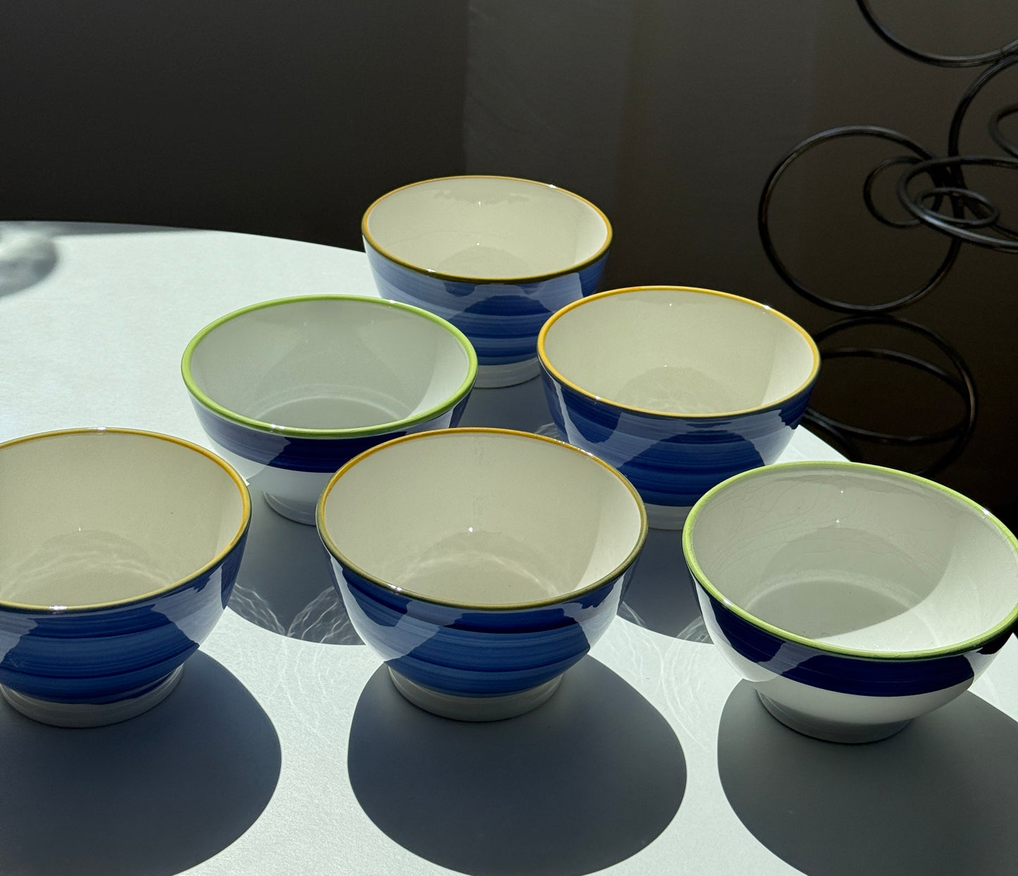 Italienske fajanceskåle