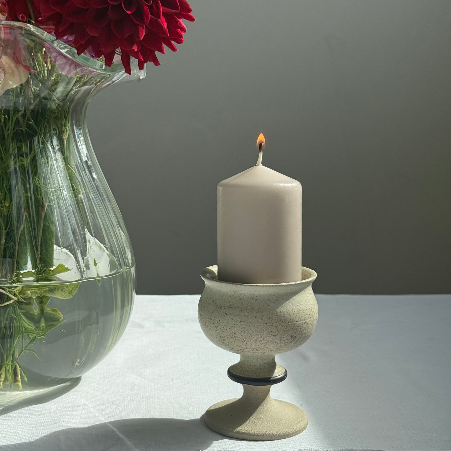 Keramikkop / lysestage