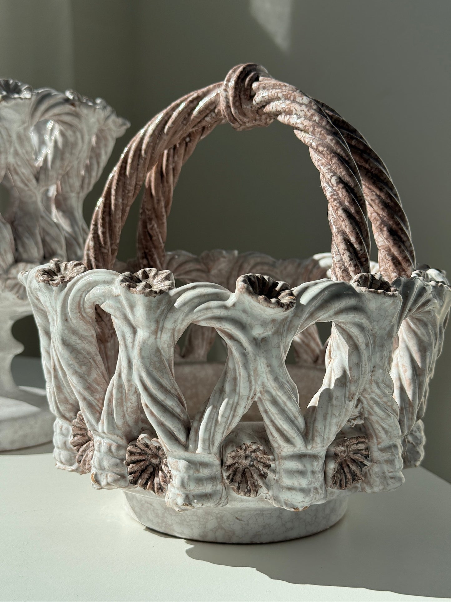 Italiensk keramik krukker