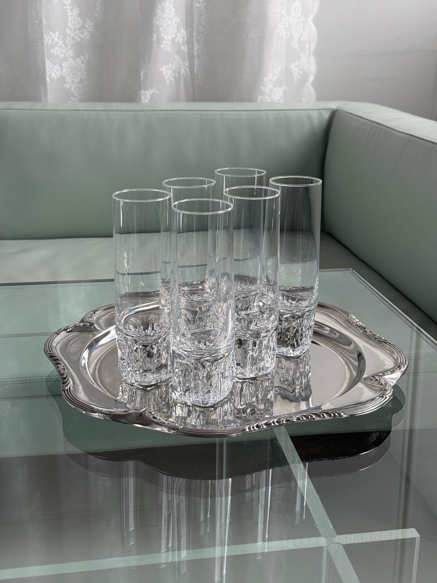 Chunky glas i forskellige størrelser