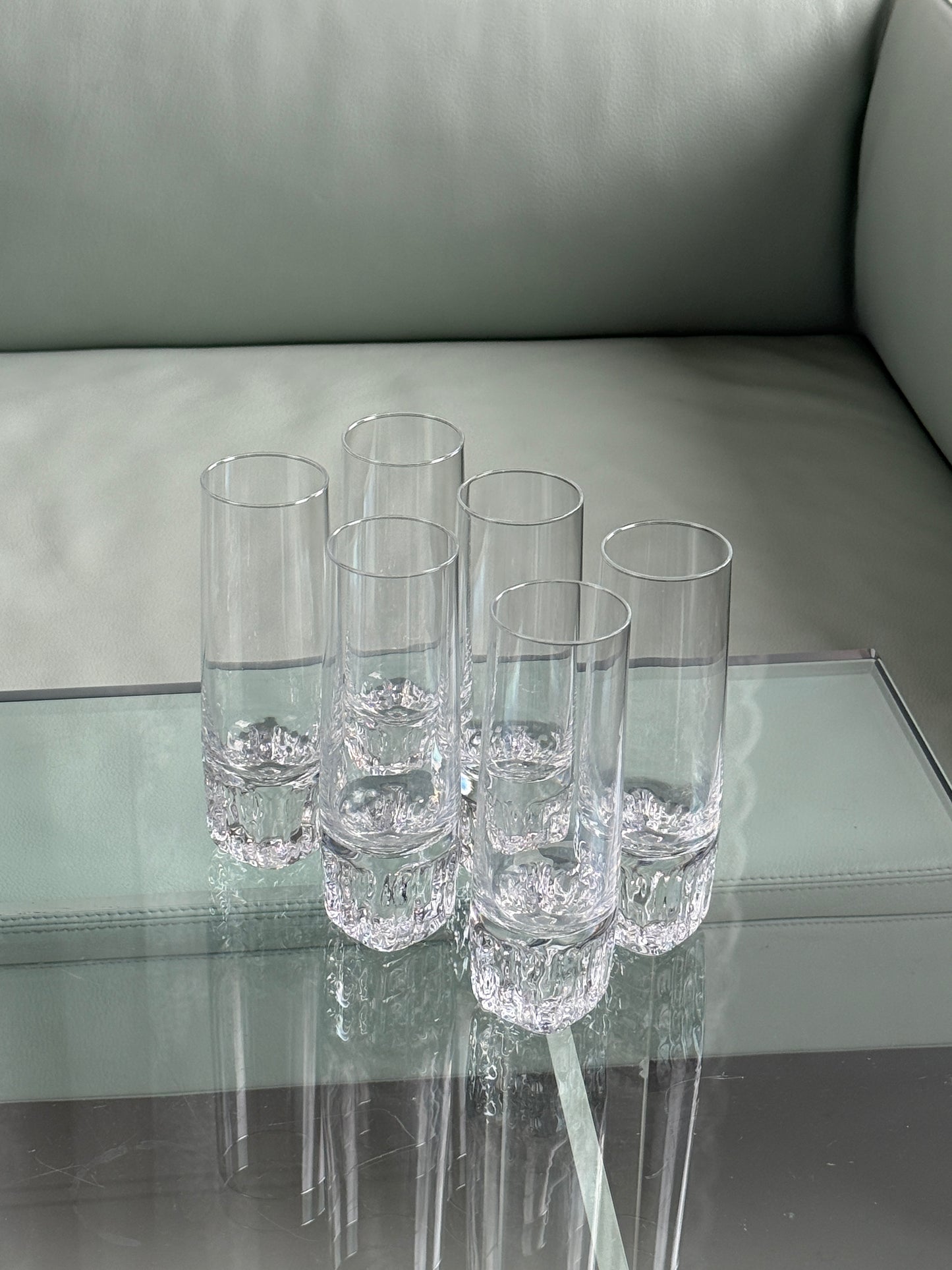 Chunky glas i forskellige størrelser