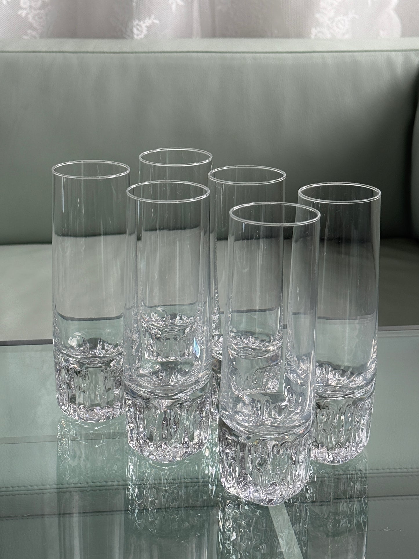 Chunky glas i forskellige størrelser