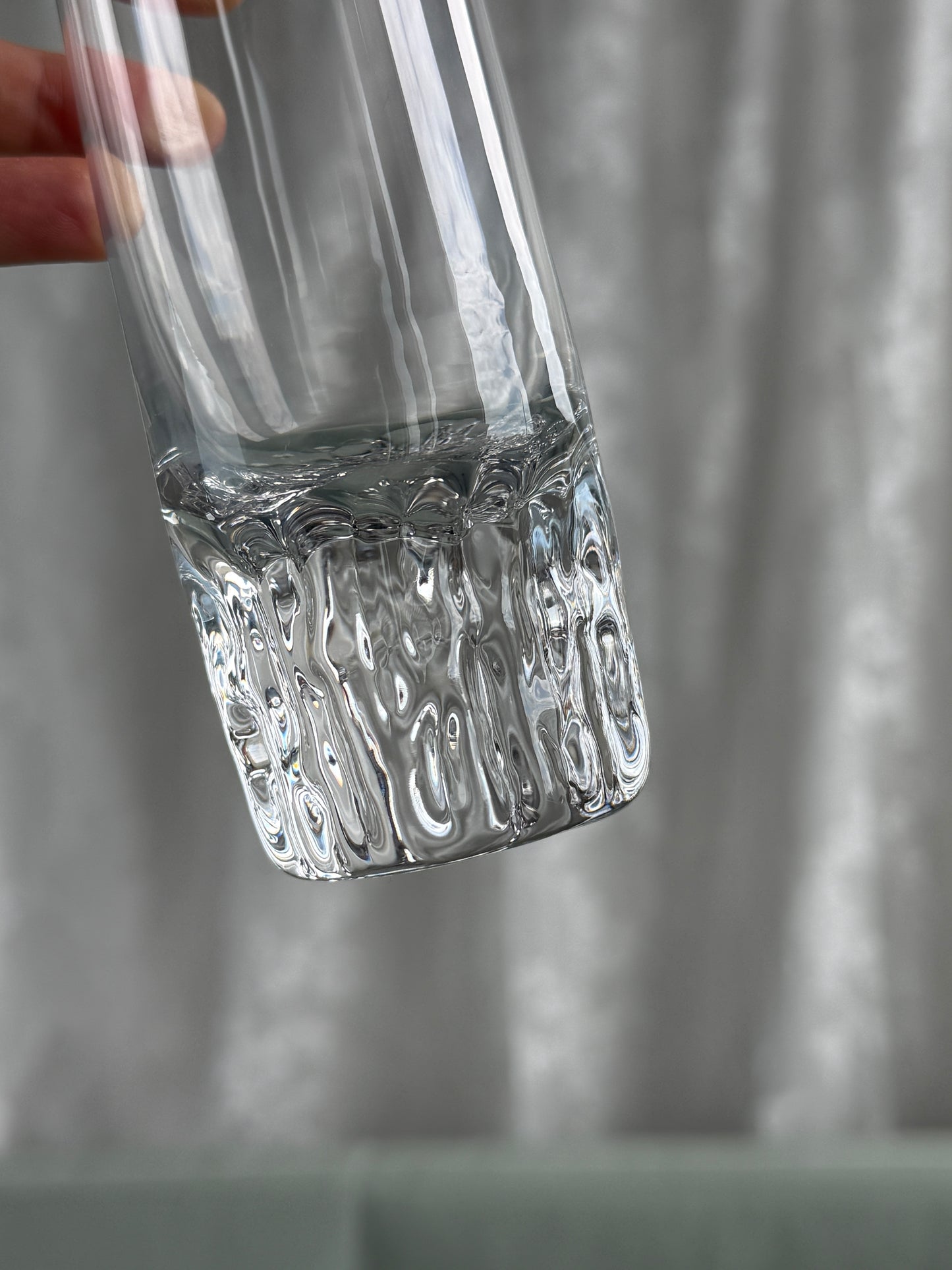 Chunky glas i forskellige størrelser