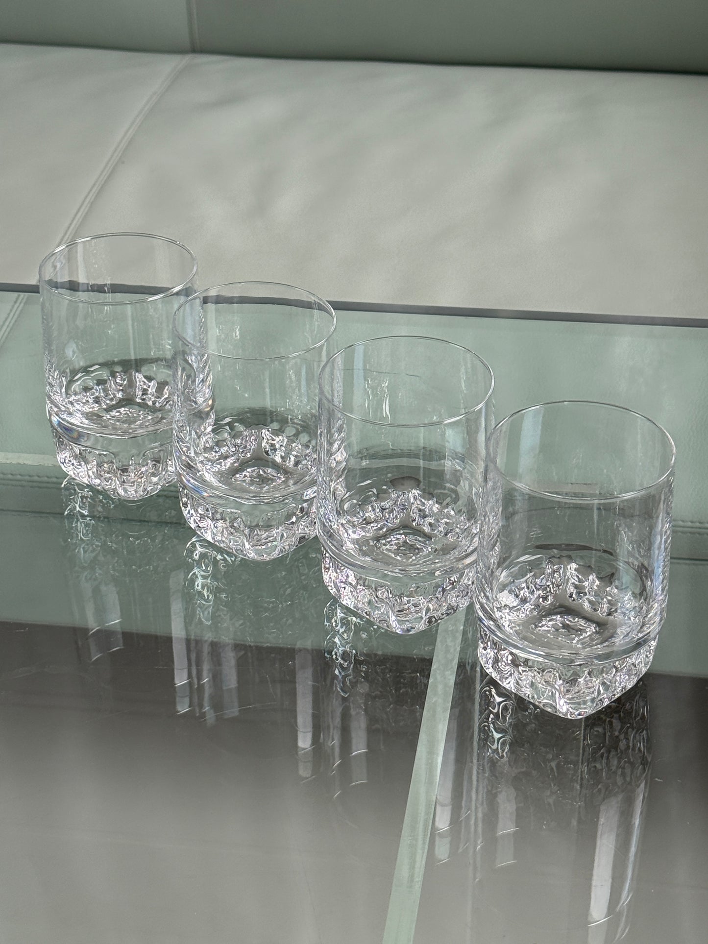 Chunky glas i forskellige størrelser