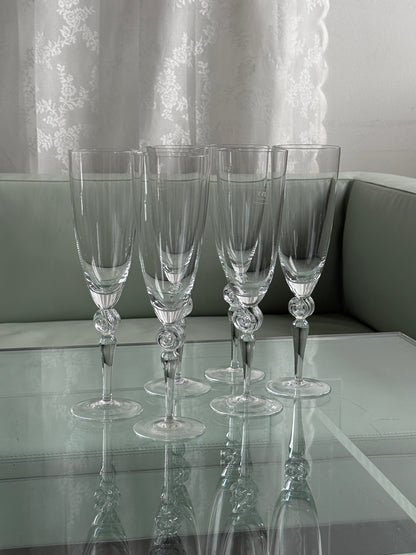 Italienske champagnefløjter, 12 stk.