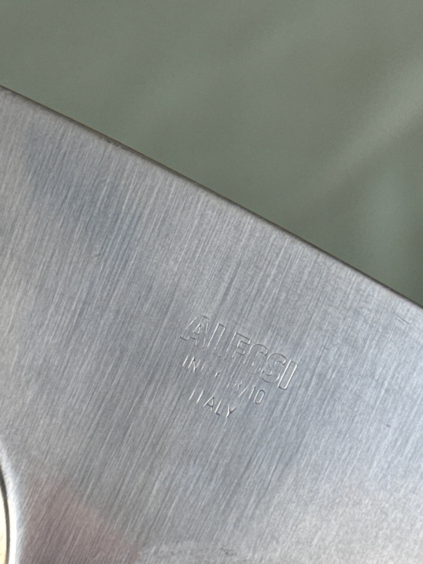 Alessi opdelt serveringsfad, rustfrit stål