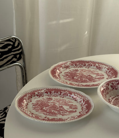 Engelsk, lyserødt stel