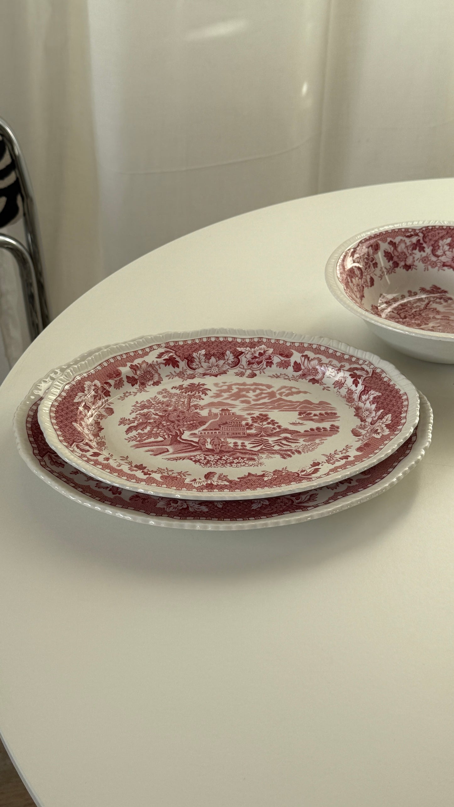 Engelsk, lyserødt stel