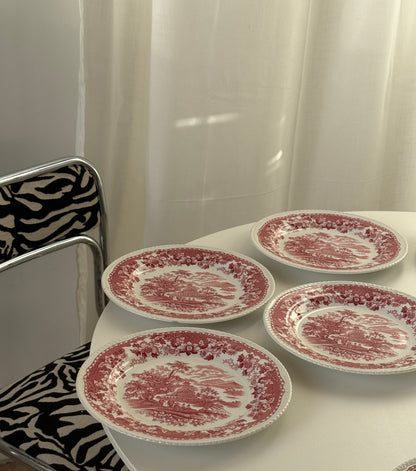 Engelsk, lyserødt stel