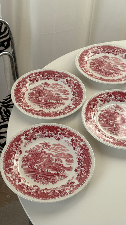 Engelsk, lyserødt stel