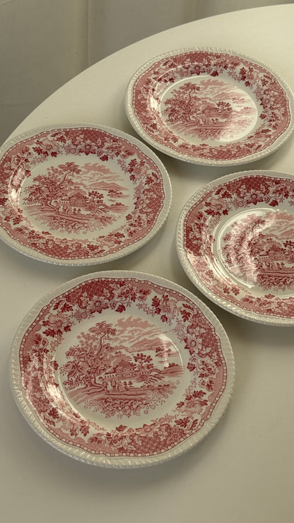 Engelsk, lyserødt stel