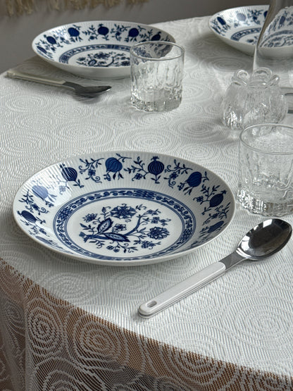 Tallerkner & skål med Blue Onion mønster