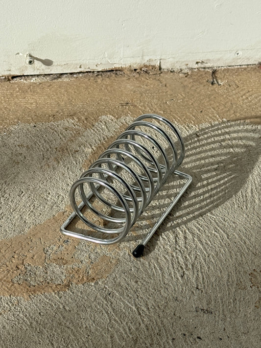 Tiny spiral brev - og magasinholder, metal