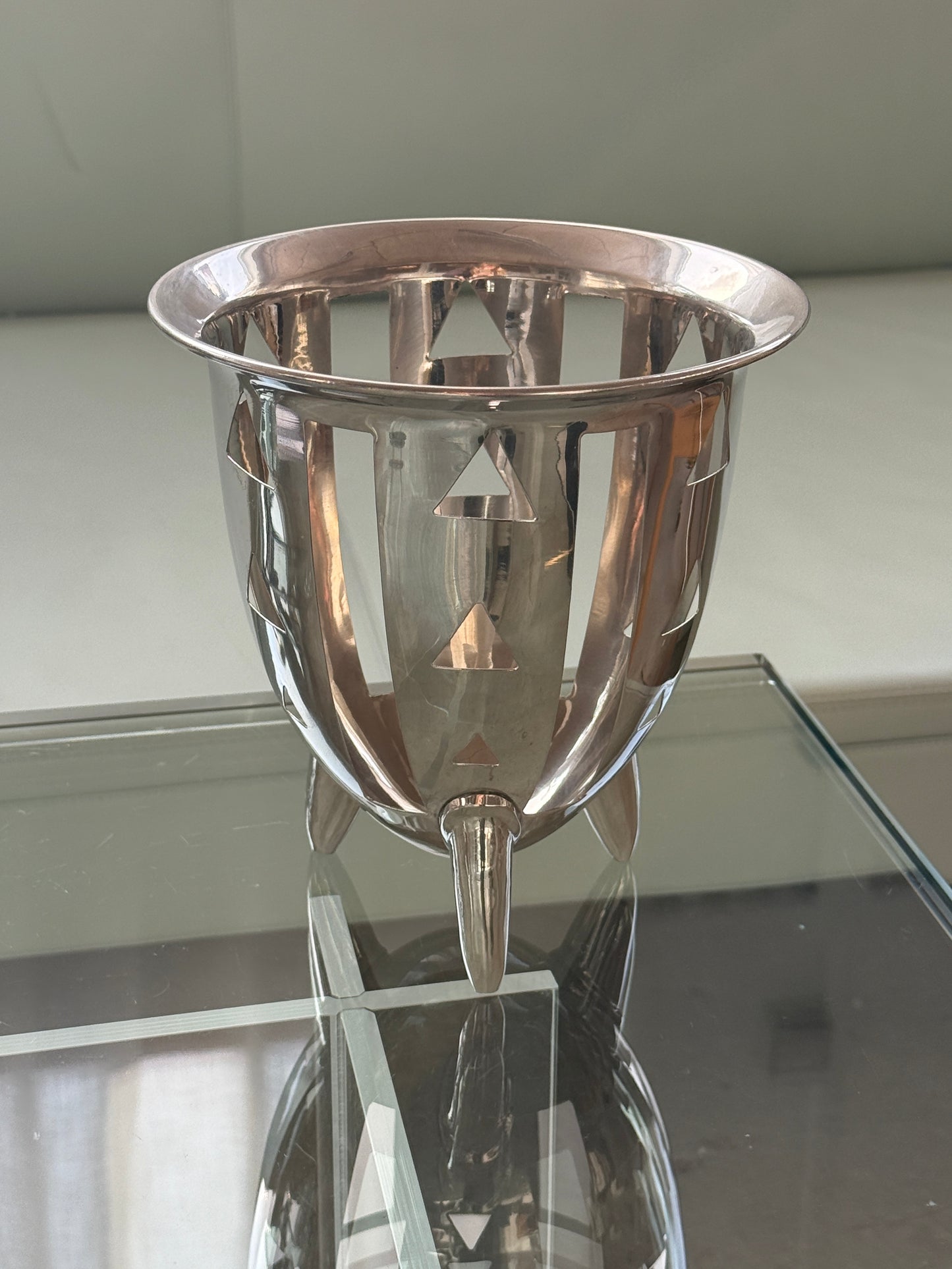 Vintage champagnekøler / citrusskål