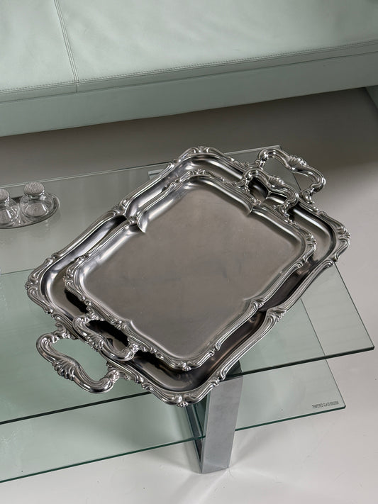 Alessi serveringsfade, to størrelser