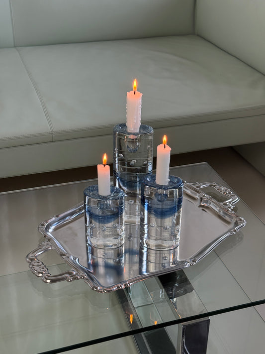 'Arktia' lysestager af Timo Sarpaneva, sæt á 3