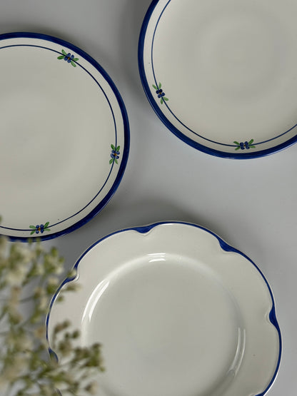 Vintage tallerkner, 2 varianter