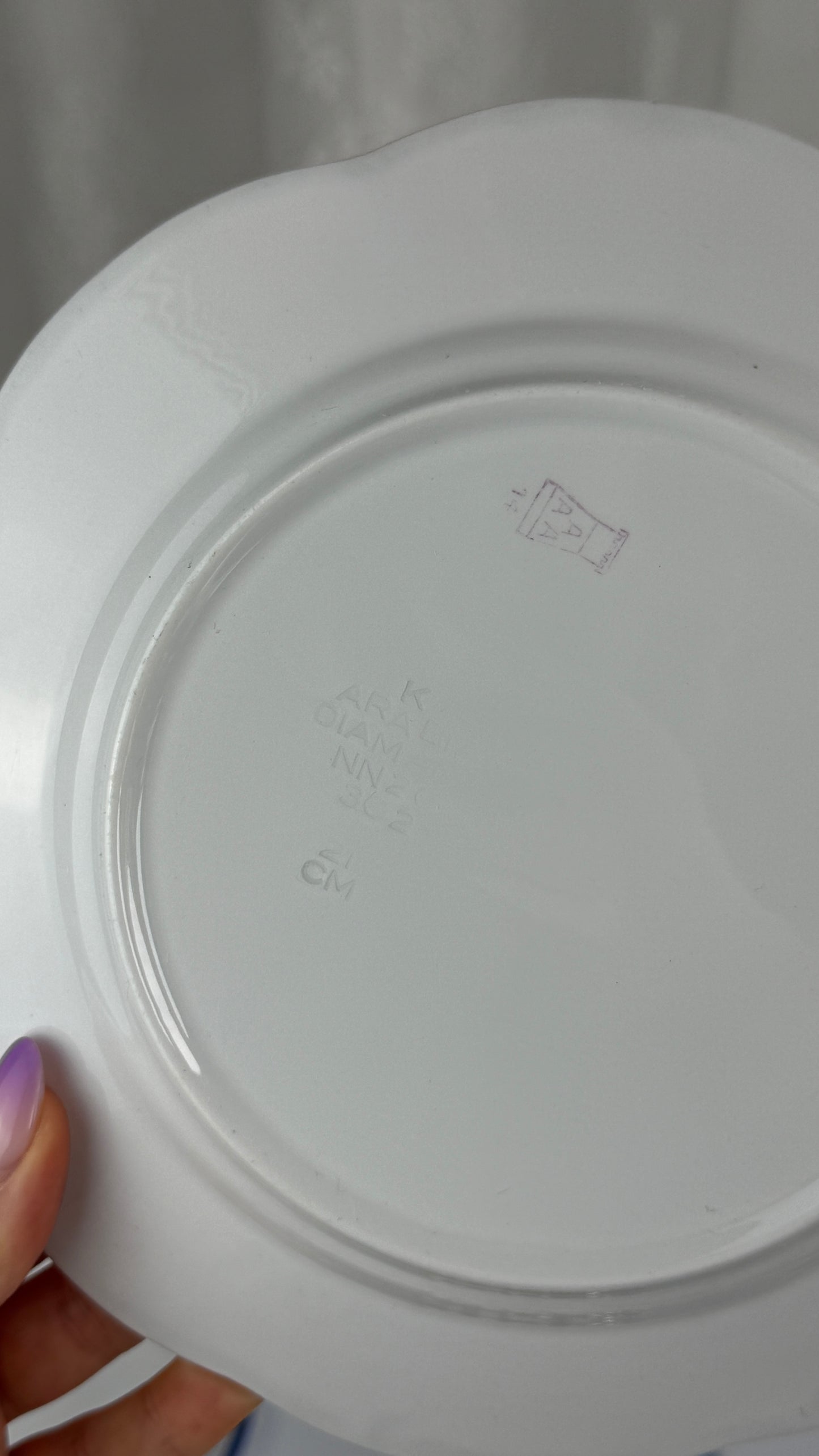 Vintage tallerkner, 2 varianter