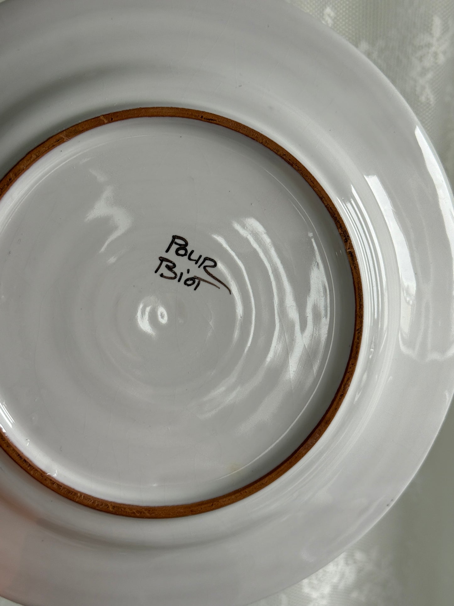 Franske fisketallerkner, Le Verriere Pour Biot