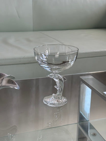 Delfin champagneglas fra 1970’erne/80’erne – fransk vintage