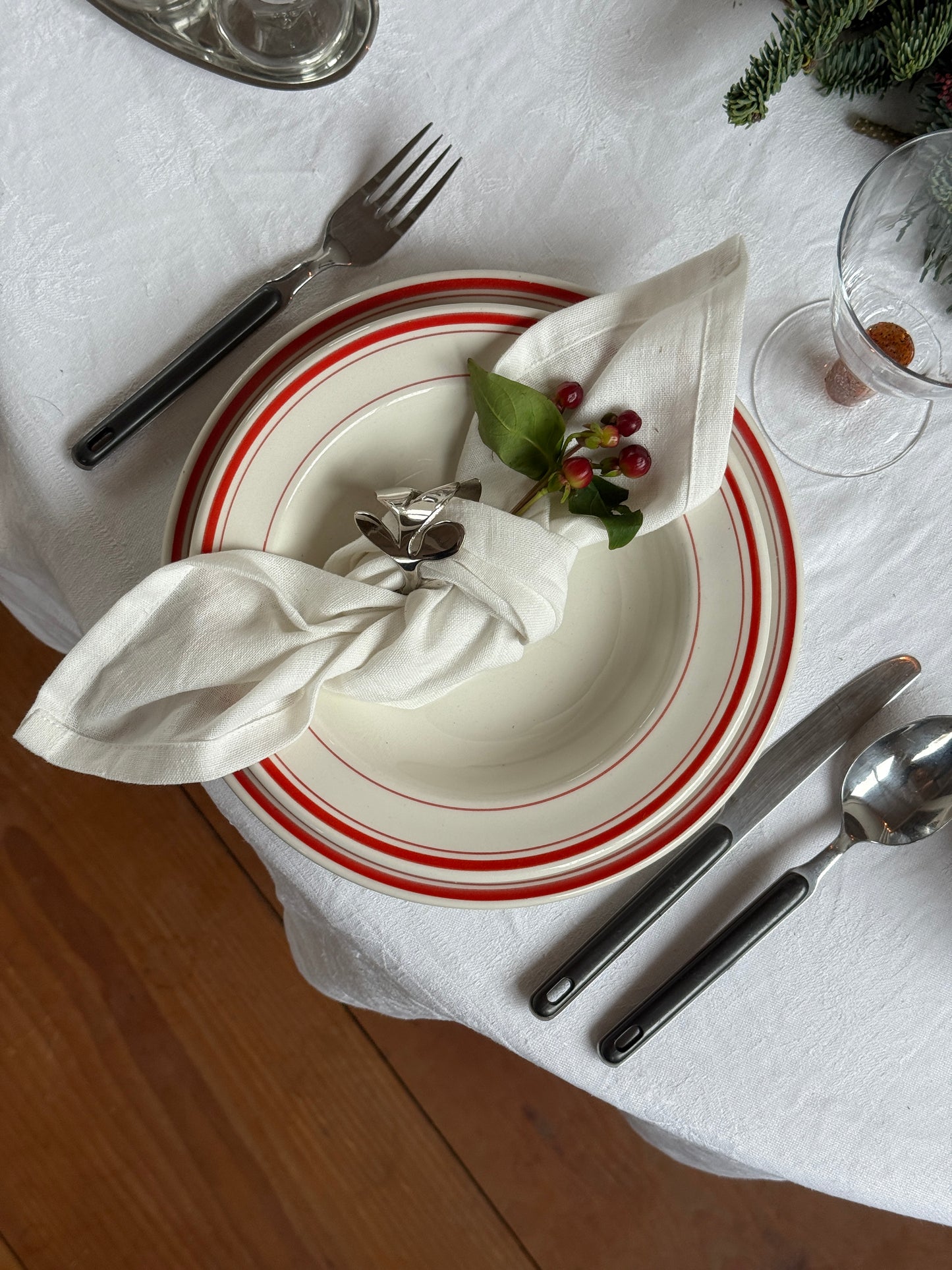 Rødstribet bistrostel, Sampson Bridwood, England