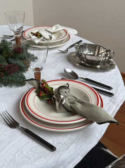 Rødstribet bistrostel, Sampson Bridwood, England