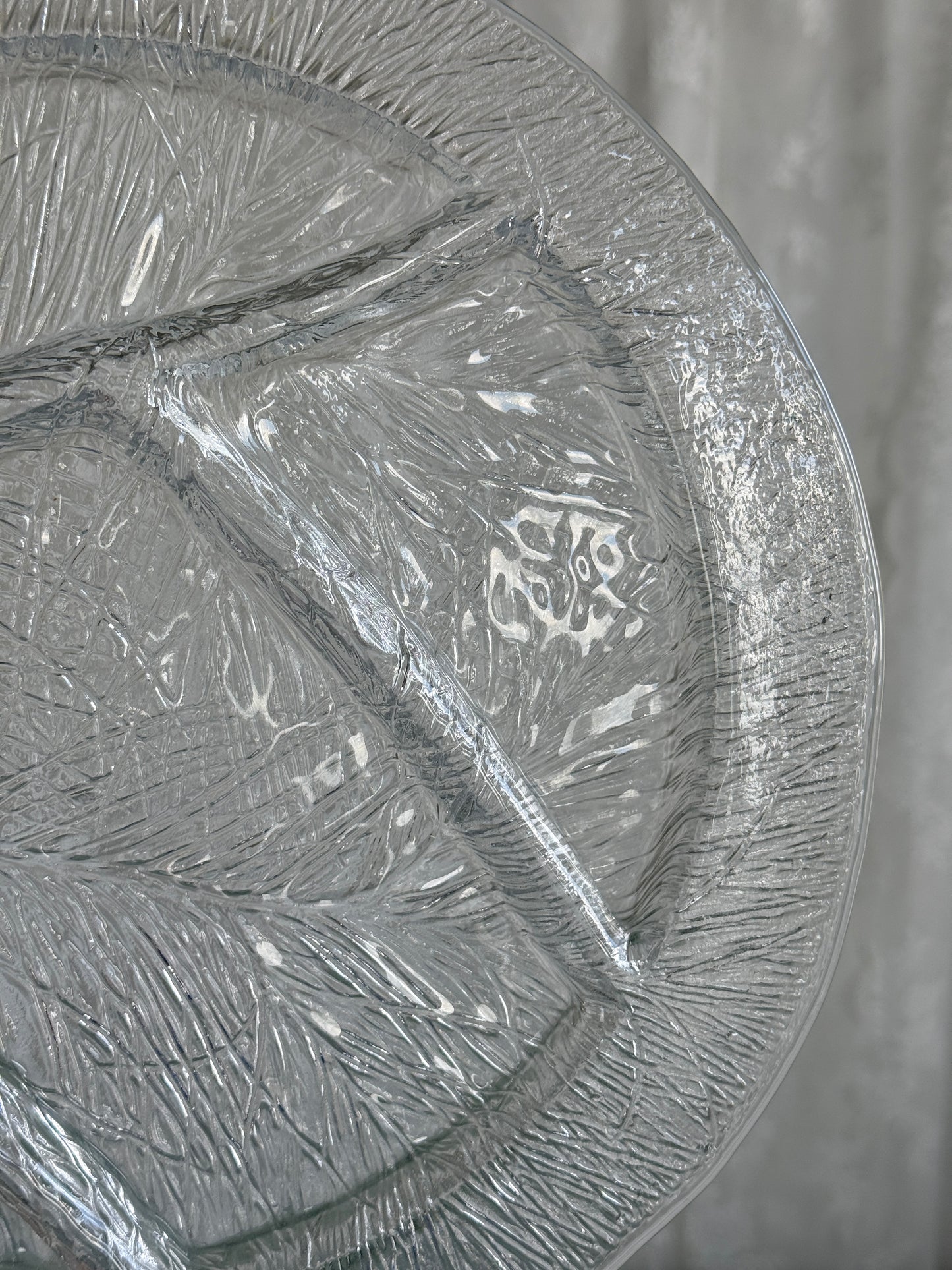 Hadeland “Furu” fad i glas fra 1972 – design af Severin Brørby