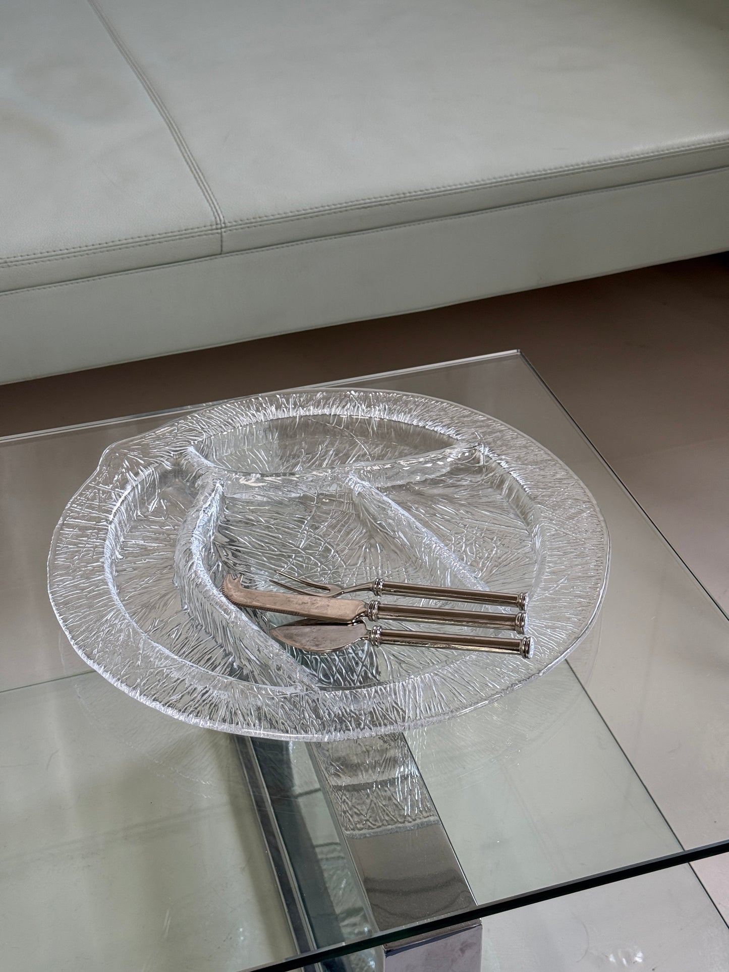 Hadeland “Furu” fad i glas fra 1972 – design af Severin Brørby