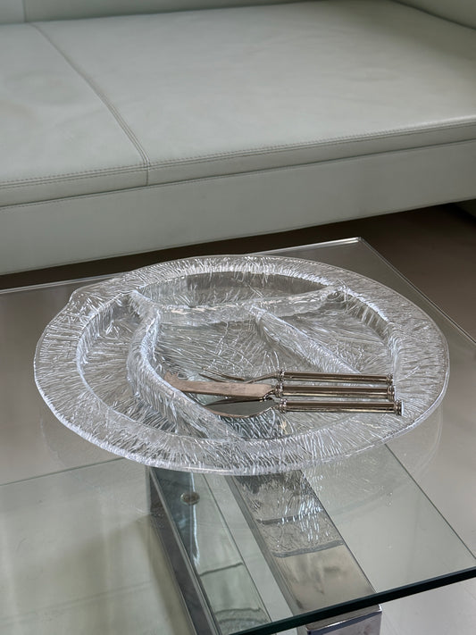 Hadeland “Furu” fad i glas fra 1972 – design af Severin Brørby