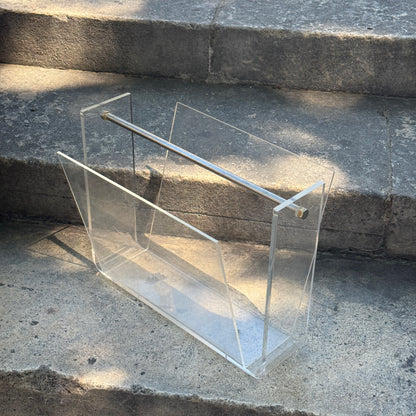Plexiglas magasinholder, David Lange