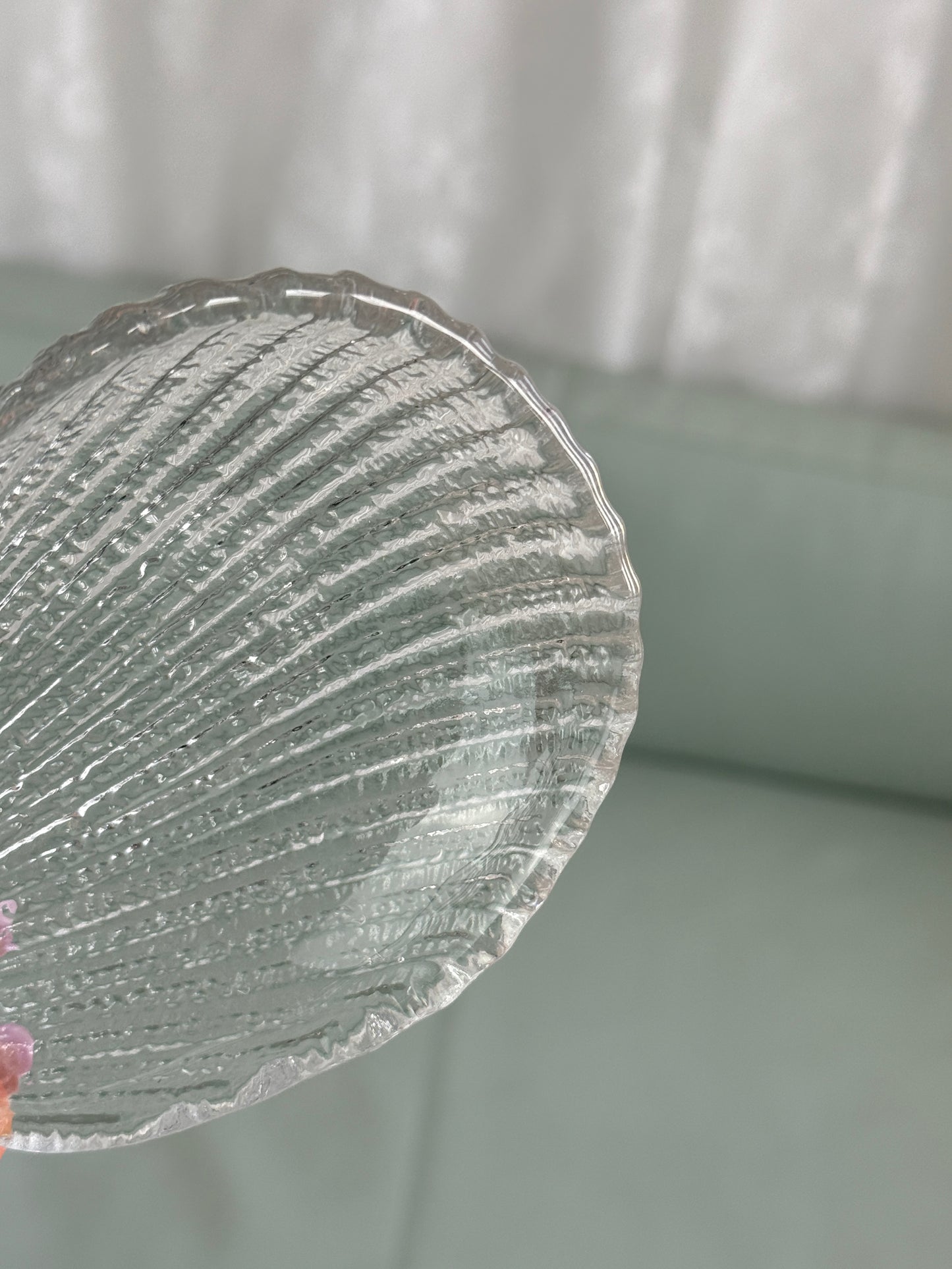 Muslingeskål i glas, design af Ludwik Fiedorowicz i 1970'erne