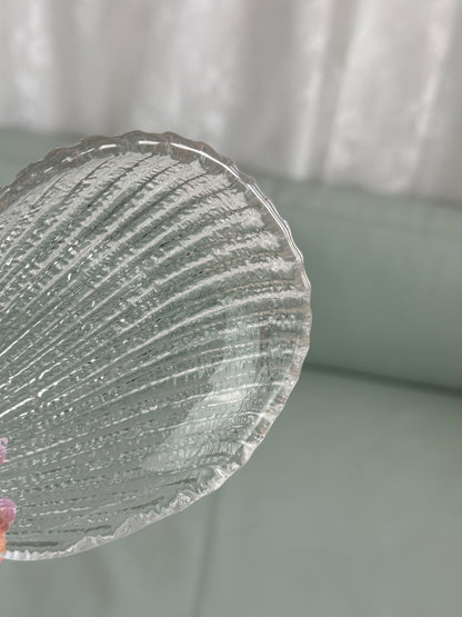 Muslingeskål i glas, design af Ludwik Fiedorowicz i 1970'erne