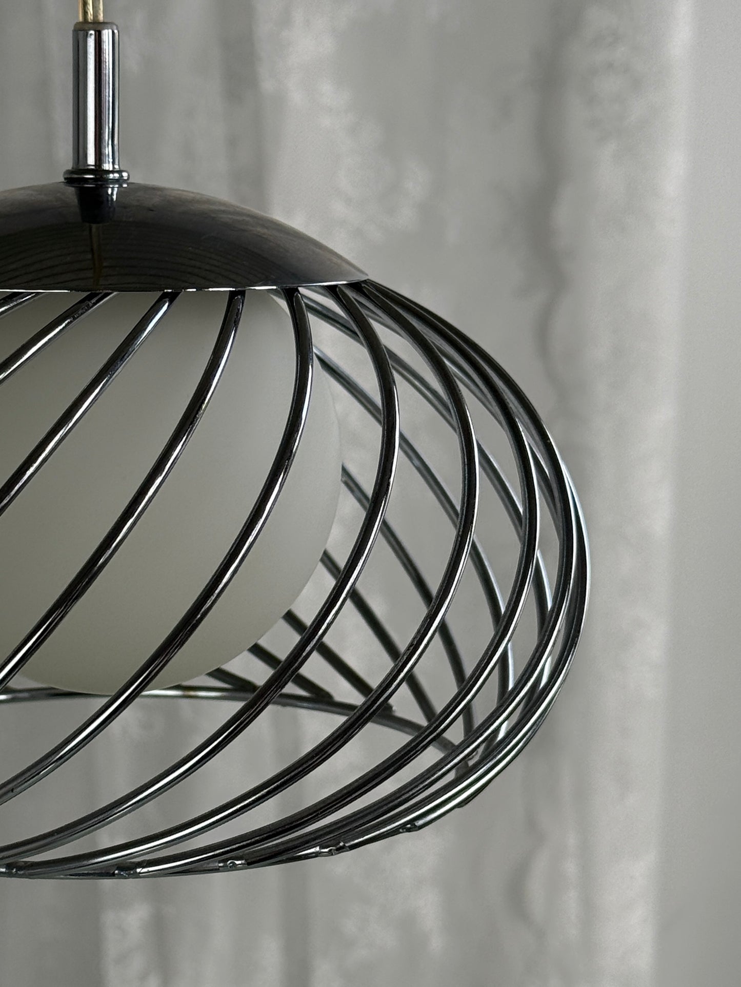 Pendellampe med spiralskærm, 2 stk