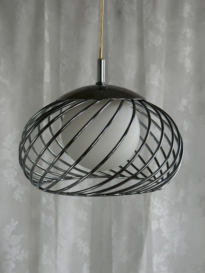 Pendellampe med spiralskærm, 2 stk
