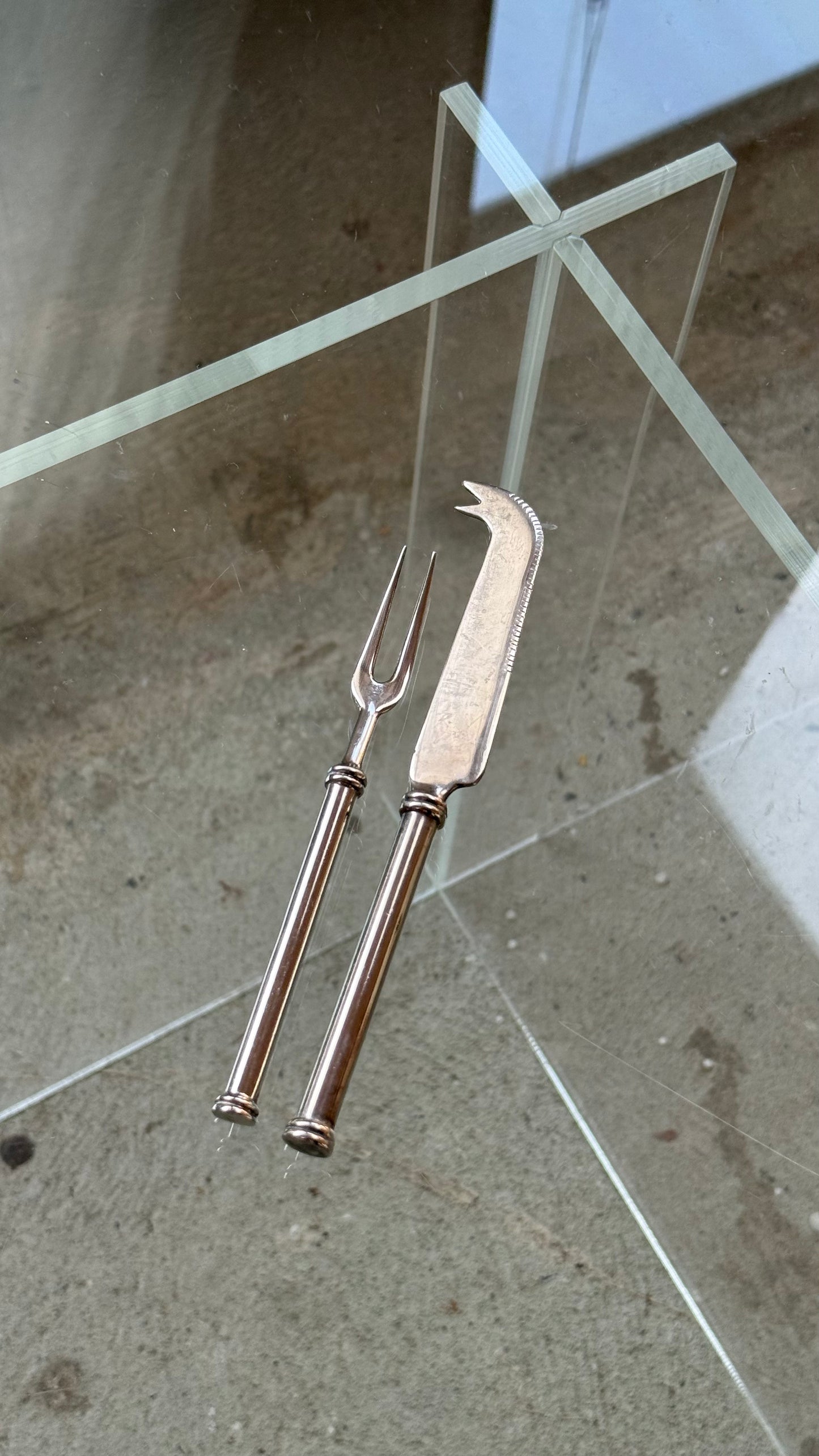 Serveringsbestik, rustfrit stål