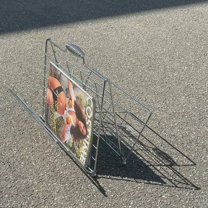 Magasinholder i krom - 1980'erne